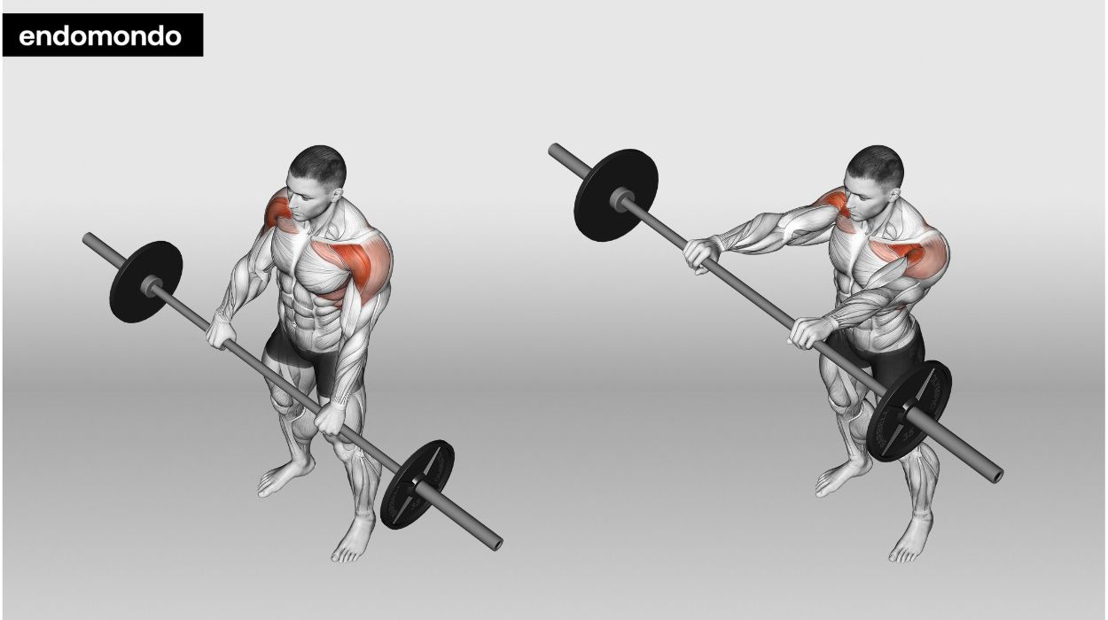 Barbell Front Raises