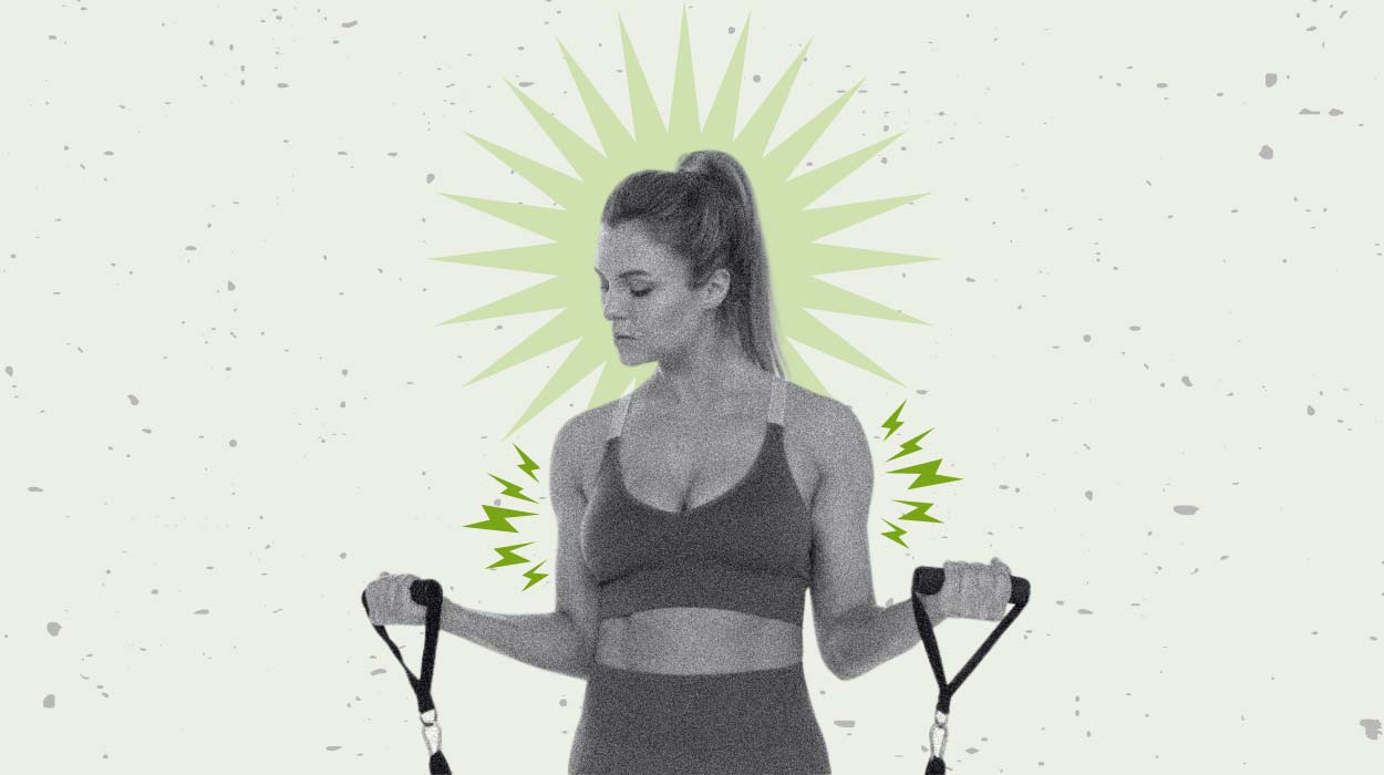 Band store bicep workout