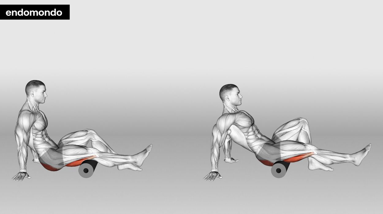 Hip Roll - foam roller exercises